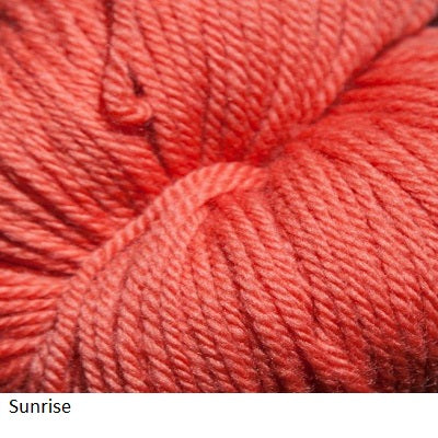 Green Line Yarn from Jagger Spun. Color Sunrise