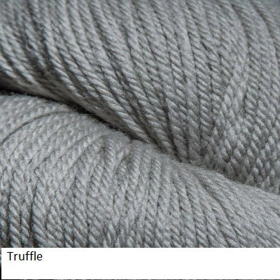 Green Line Yarn from Jagger Spun. Color Truffle