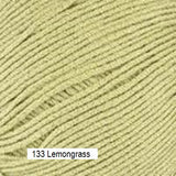 Bamboo Pop Yarn from Universal. Color #133 Lemongrass