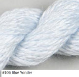 Silk and Ivory Needlepoint Yarn. Color #106 Blue Yonder