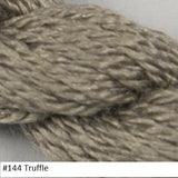 Silk and Ivory Needlepoint Yarn. Color #144 Truffle