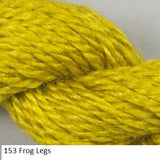 Silk and Ivory Needlepoint Yarn. Color #153 Frog Legs