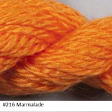 Silk and Ivory Needlepoint Yarn. Color #216 Marmalade