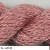 Silk and Ivory Needlepoint Yarn. Color #27 Adobe