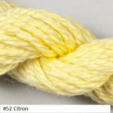 Silk and Ivory Needlepoint Yarn. Color #52 Citron
