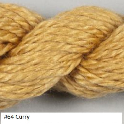 Silk and Ivory Needlepoint Yarn. Color #64 Curry