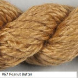 Silk and Ivory Needlepoint Yarn. Color #67 Peanut Butter