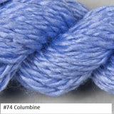 Silk and Ivory Needlepoint Yarn. Color #74 Columbine