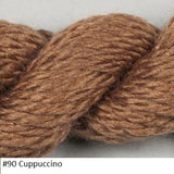 Silk and Ivory Needlepoint Yarn. Color #90 Cappuccion