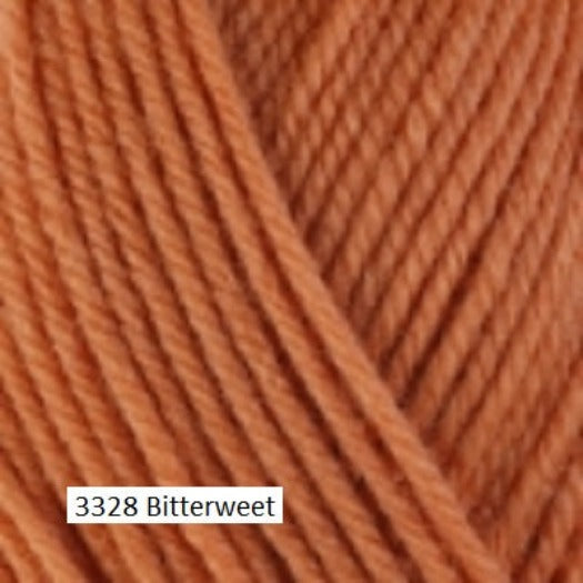 Berroco Ultra Wool, a superwash worsted weight yarn. Color #3328