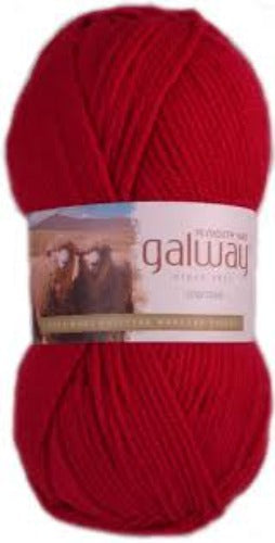 Galway Yarn from Plymouth Yarns. A plied 100% pure wool in a non superwash.