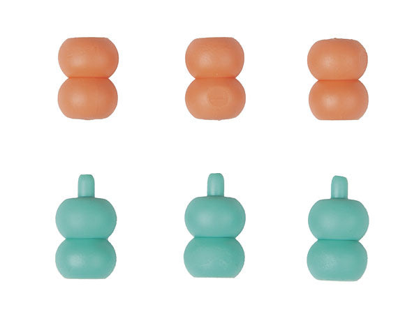 Clover #314, Set of point protectors for small gauge knitting needles.