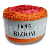 Lang Yarn Bloom. A blend of Cotton, Viscose and Linen.