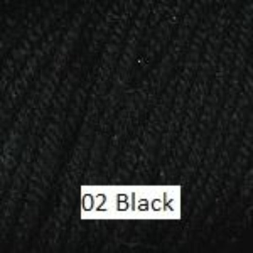Worsted Merino Superwash Yarn from Plymouth. Color #2 Black