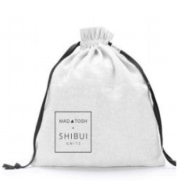 MT +SK Limited Edition Project Bag. Perfect for your projects with Madelinetosh Tosh Merino Light and Shibui Silk Cloud.