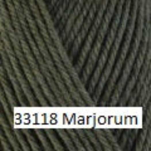 Berroco Ultra Wool, a superwash worsted weight yarn. Color Marjorum #333118