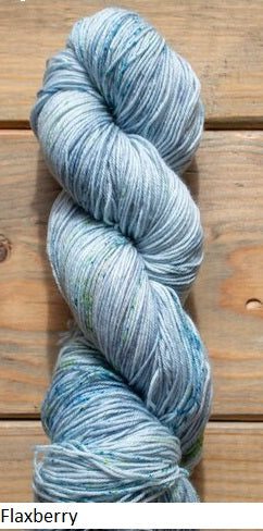 Twizzlefoot Yarn from Mountain Colors. Color Flaxberry