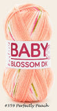 Baby Blossom DK Yarn from Sirdar. Color #359 Perfectly Peach