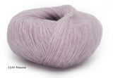 Cashsilk Light Yarn from Laines du Nord. Color #3100 Mauve