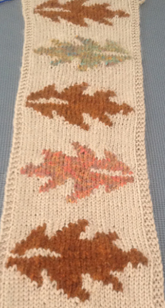 Intarsia Cowl or Scarf