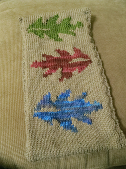 Intarsia Cowl or Scarf