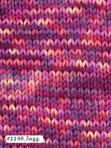 Colorlab Sock DK from WSP.Sample knit in 1198 Jazz