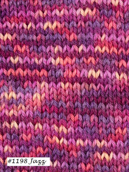 Colorlab Sock DK from WSP.Sample knit in 1198 Jazz