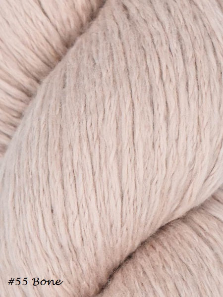 Cumulus Yarn from Junipers Moon Farm. Color #55 Bone