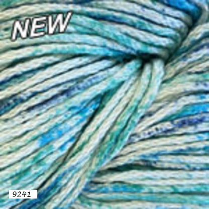 Fantasy Naturale Yarn from Plymouth. Color #9241 Aqua Splash