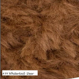 Furreal Yarn from KFI. Color #34 Whitetail Deer