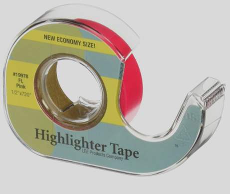 Highlighter Tape