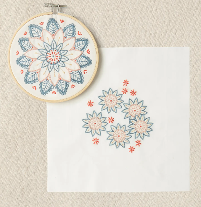 Mandala Embroidery Duo Kit