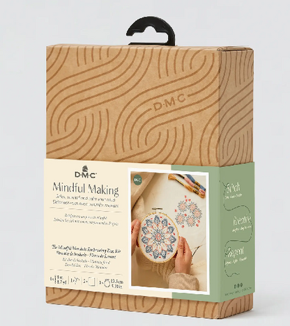 Mandala Embroidery Duo Kit