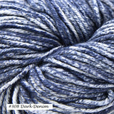 Nifty Cotton Effects Yarn from Cascade.  Color #308 Dark Denim