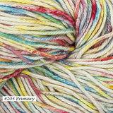 Nifty Cotton Splash Yarn from Cascade. Colorway #203 Primary