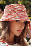 Hat pattern #151 for Rafia Yarn from Adriafil.