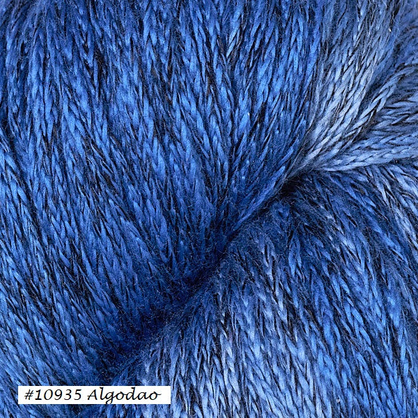 Tille Yarn from Berroco. A Pima cotton blend in DK weiight. Color #10935 Algodao