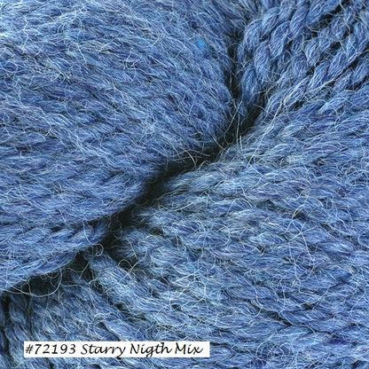 Ultra Alpaca Chunky Yarn from Berroco. color #72193 Starry Night Mix