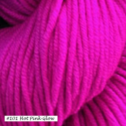 Hot Pin GLow (#101) Worsted Merino Superwash from Plymouth