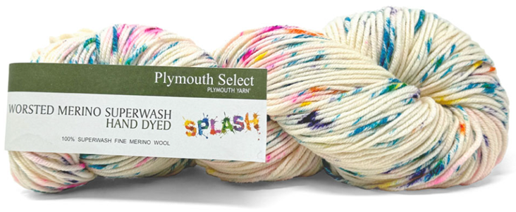 Worsted Merino Superwash Splash