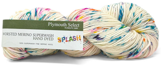 Worsted Merino Superwash Splash
