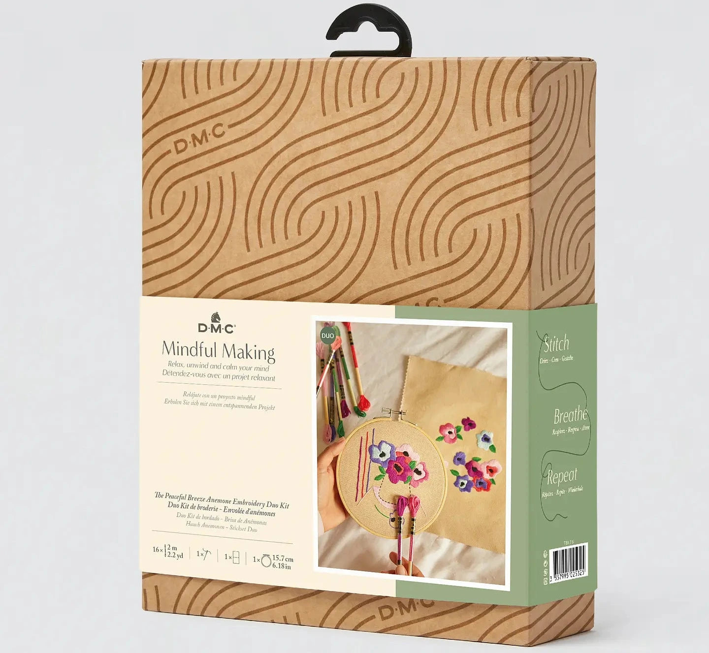 Peaceful Embroidery Anemone Kit