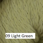 Plymouth Yarn Ceilo Yarn in color #09 Light Green.
