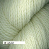 Homestead Yarn from Plymouth Yarn. Color 01 Natural