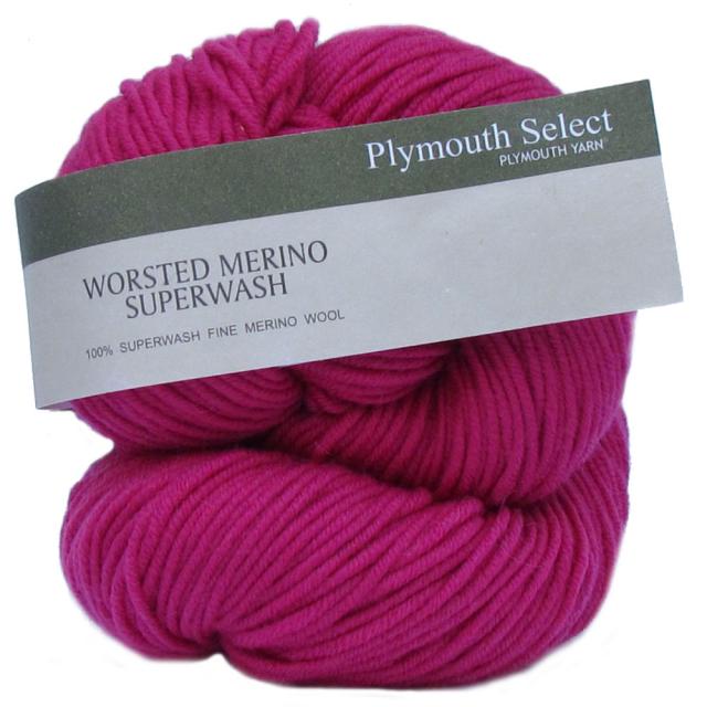 Plymouth Worsted Merino Superwash Yarn.