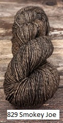 Vivacious DK Yarn from Fyberspates Color #829 Smokey Joe