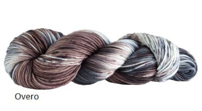 Manos Del Uruguay Alegria Grande Hand Painted Yarn. Color Overo