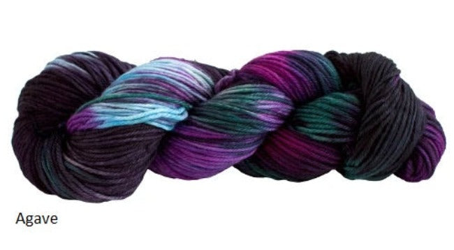 Manos Del Uruguay Alegria Grande Hand Painted Yarn. Color Agave.
