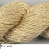 Silk and Ivory Needlepoint Yarn. Color #15 Honey