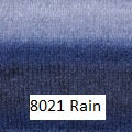 Berroco Aero Yarn. A color swatch of color # 8021 Rain.